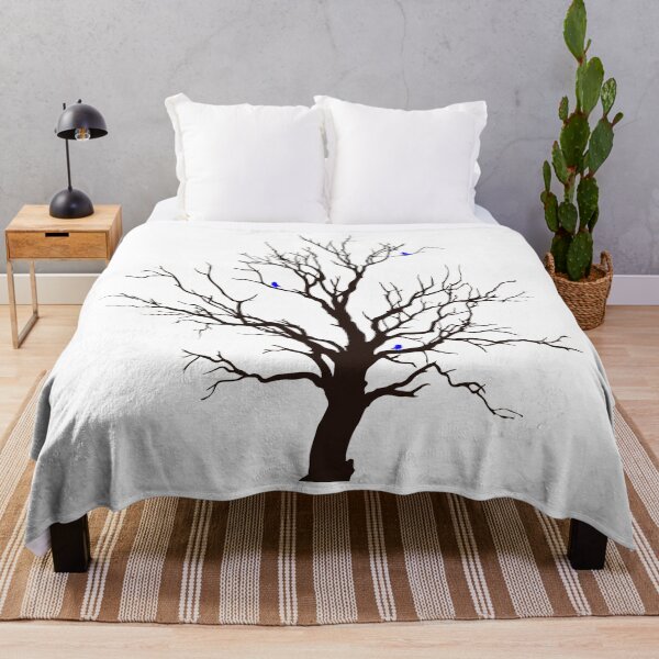 Item preview, Winter Tree With Blue Birds designed and sold by Movobra.