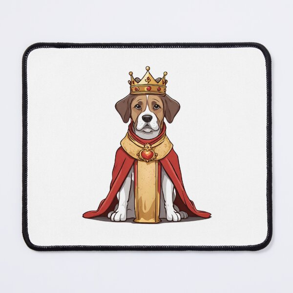 Item preview, Royal King Dog Wearing Regal Crown designed and sold by Majestic Paws.