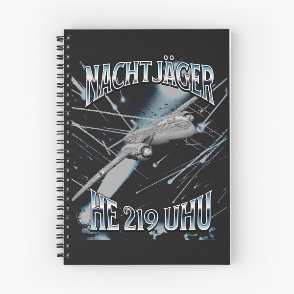 Item preview,  WW2 Airplane HE-219 World War Two Night Fighter Pilot designed and sold by woormle.