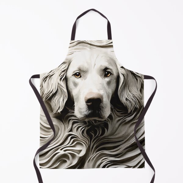 Item preview, Dog White on White designed and sold by VikArtStudio.
