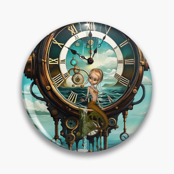 Item preview, Fantastic steampunk sea clock designed and sold by nicky2342.