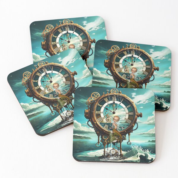 Item preview, Fantastic steampunk sea clock designed and sold by nicky2342.