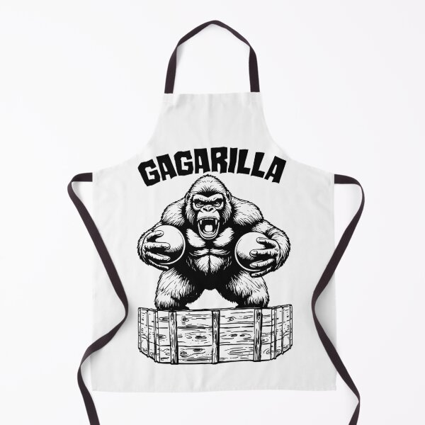 Item preview, Gagarilla Gaga Ball Pit Funny Gorilla Ape Dodgeball Player designed and sold by GrandeDuc.