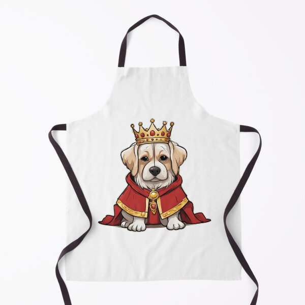 Item preview, Royal King Dog Wearing Regal Crown designed and sold by Majestic Paws.