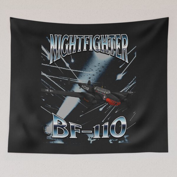 Item preview, WW2 Airplane BF-110 World War Two Night Fighter Pilot designed and sold by woormle.