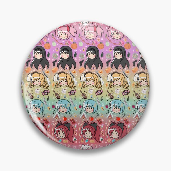 Item preview, Madoka Magica Chibi Tile designed and sold by colorful-kitten.