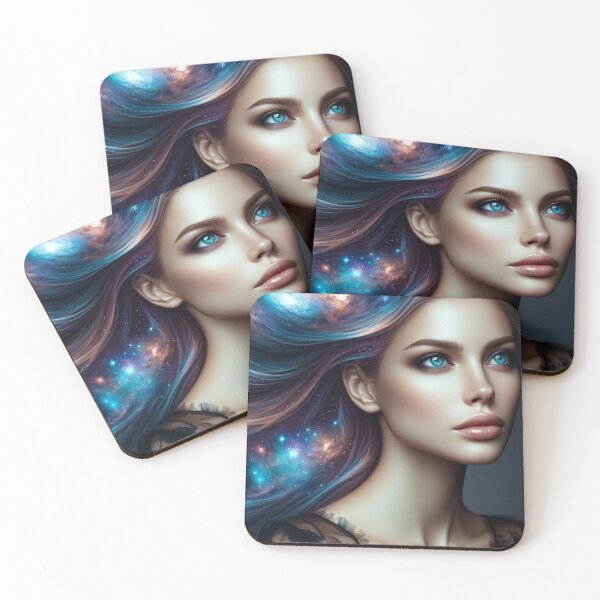 Item preview, Galactic Allure: A Portrait of Celestial Elegance designed and sold by Craig Baumann.