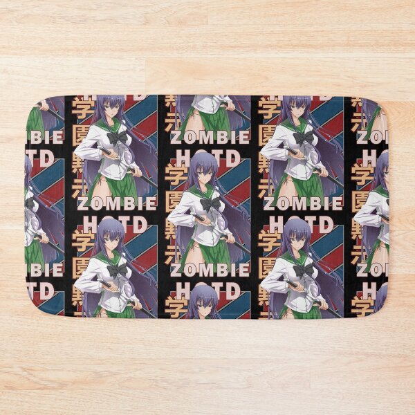 Item preview, Saeko Busujima HOTD Vintage Stripe Design designed and sold by Wafusaurus.