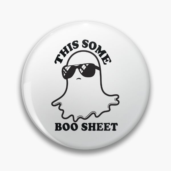 Item preview, This Some Boo Sheet - Ghost with Sunglasses Quote designed and sold by DreamersPlan.