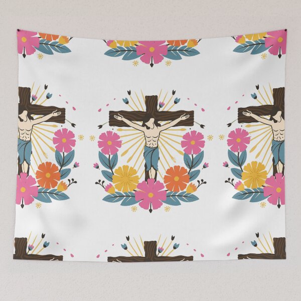 Item preview, Cross 3 - Timeless Easter Symbolism Art - Elegant Christian Design designed and sold by HahaHandlesHub.
