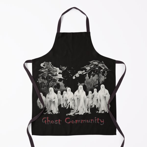 Item preview, Ghost Community is writing  designed and sold by AmazingAbha.