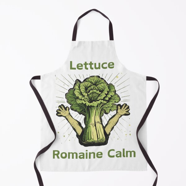 Item preview, Lettuce Romaine Calm, Food Puns, lettuce, food humor, funny, gift, tshirt designed and sold by pmakesArt.