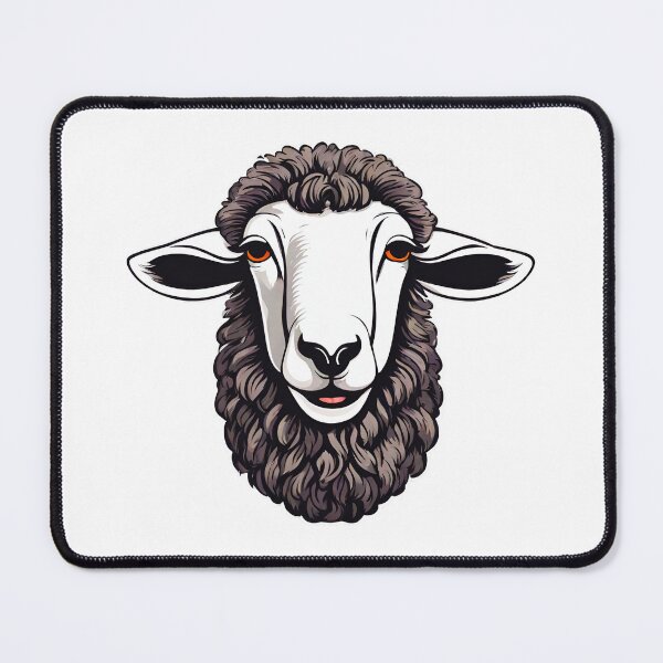 Item preview, Funny Sheep Face 3 designed and sold by Tom-Johnson.