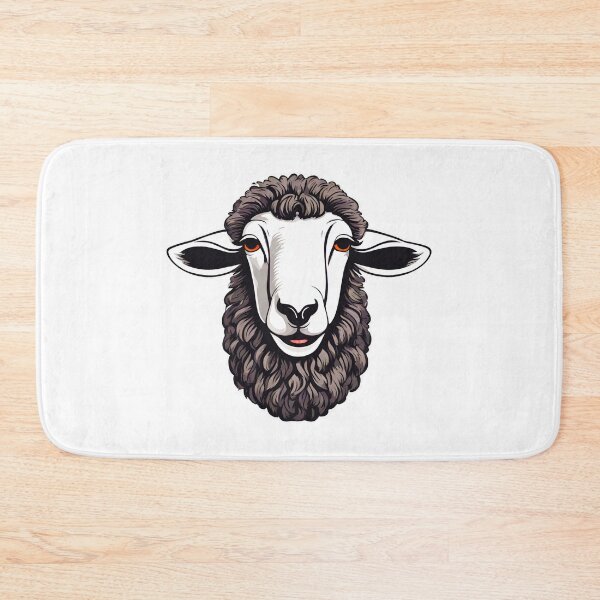 Item preview, Funny Sheep Face 3 designed and sold by Tom-Johnson.