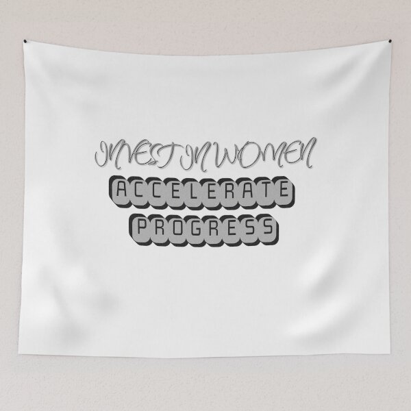 Item preview, Empower Women: Accelerating Progress - International Women's Day designed and sold by ArtsyExplorer.