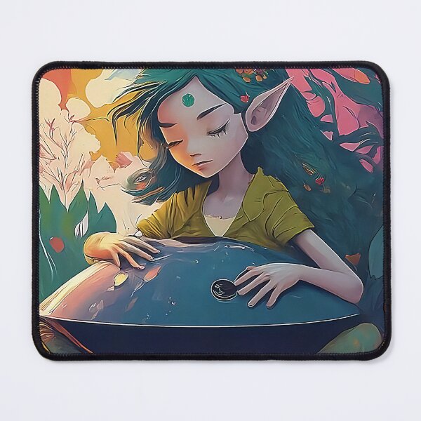 Item preview, Whimsical Handpan Elf designed and sold by TheJoyTribe.
