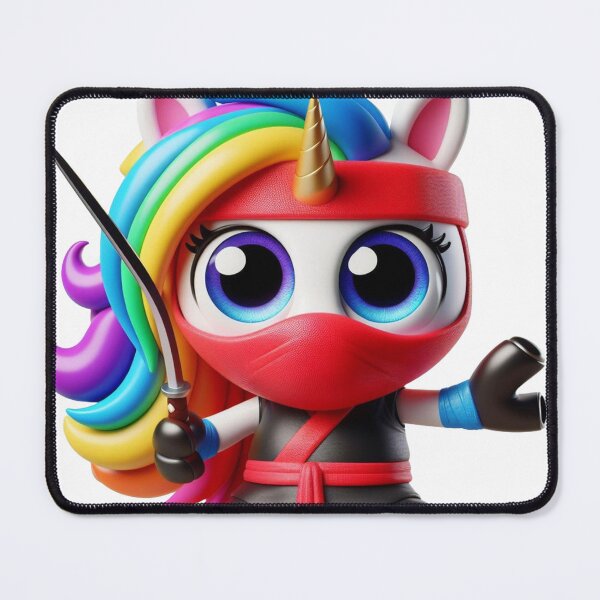 Item preview, Gorgeous Unicorn Ninja designed and sold by FriendlyUnicorn.