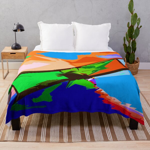 Item preview, Colorful Abstract Biplane Airplane designed and sold by Carlo Varo.