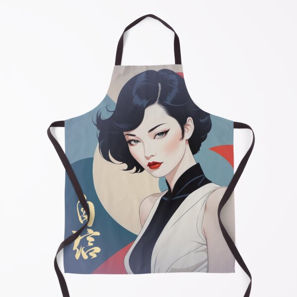 Item preview, Confident Elegance: Asian Woman Portrait designed and sold by Sanctum Icons.