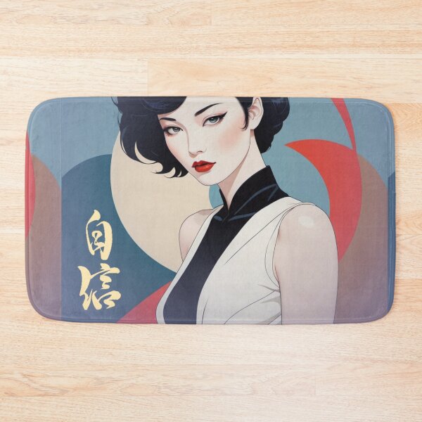 Item preview, Confident Elegance: Asian Woman Portrait designed and sold by Sanctum Icons.