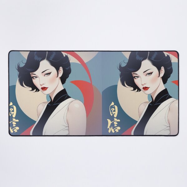 Item preview, Confident Elegance: Asian Woman Portrait designed and sold by Sanctum Icons.