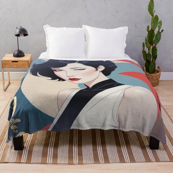 Item preview, Confident Elegance: Asian Woman Portrait designed and sold by Sanctum Icons.
