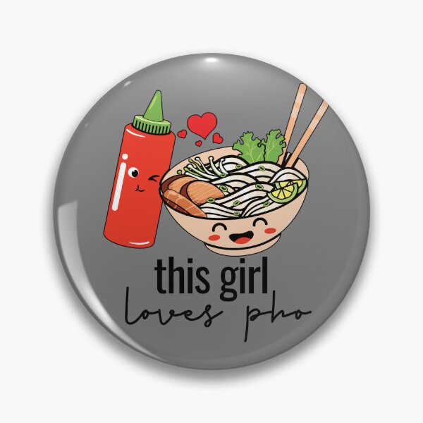 Item preview, This Girl Loves Pho Vietnamese Food Women's Pho Gear designed and sold by DynamicDesign.