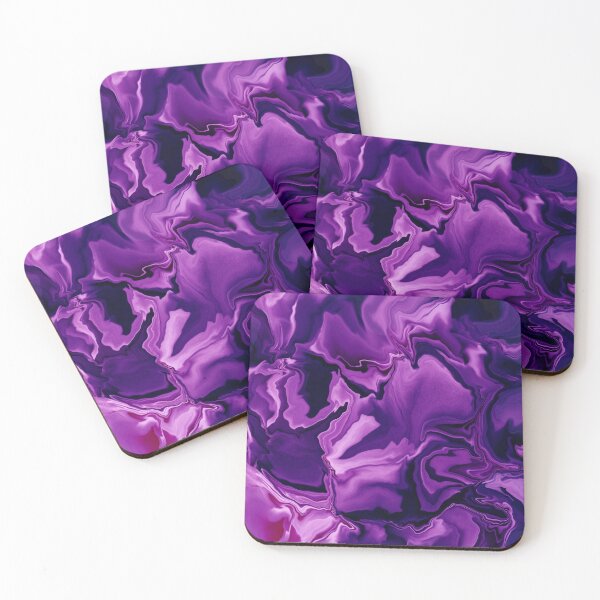 Item preview, Deep pink and purple Abstract Art designed and sold by Fantacaroo Designs.