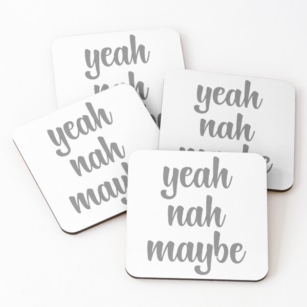 Item preview, Yeah Nah Maybe designed and sold by Nikki-Designz.