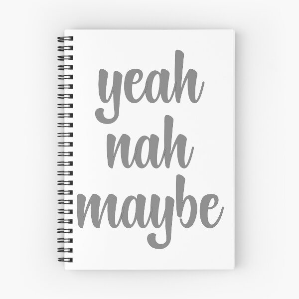 Item preview, Yeah Nah Maybe designed and sold by Nikki-Designz.