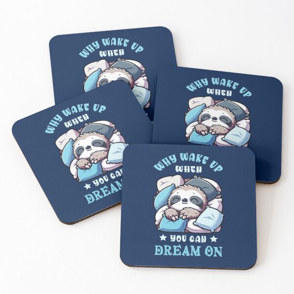 Item preview, Why Wake Up Cute Sleeping Sloth designed and sold by Irene Koh.
