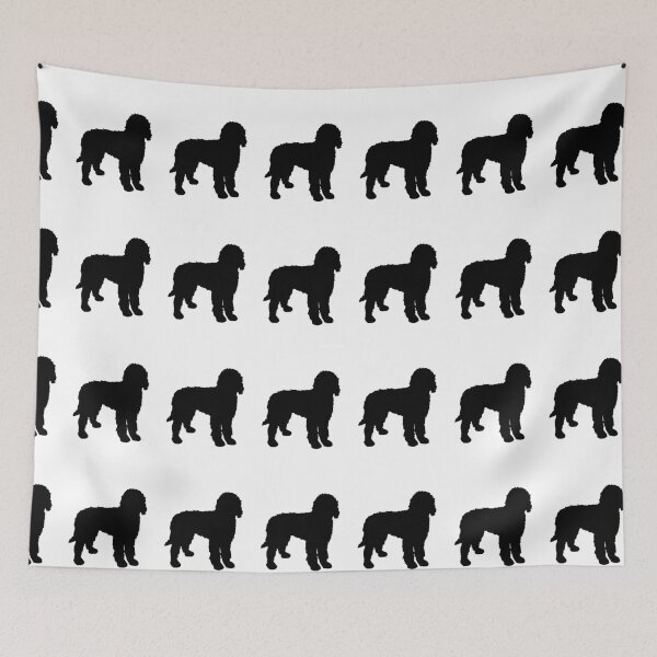 Artikelvorschau, Labradoodle-Schattenbild entworfen und verkauft von emrdesigns.