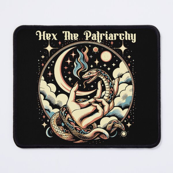 Item preview, Hex The Patriarchy- Feminist Witch designed and sold by NawalMagdy.