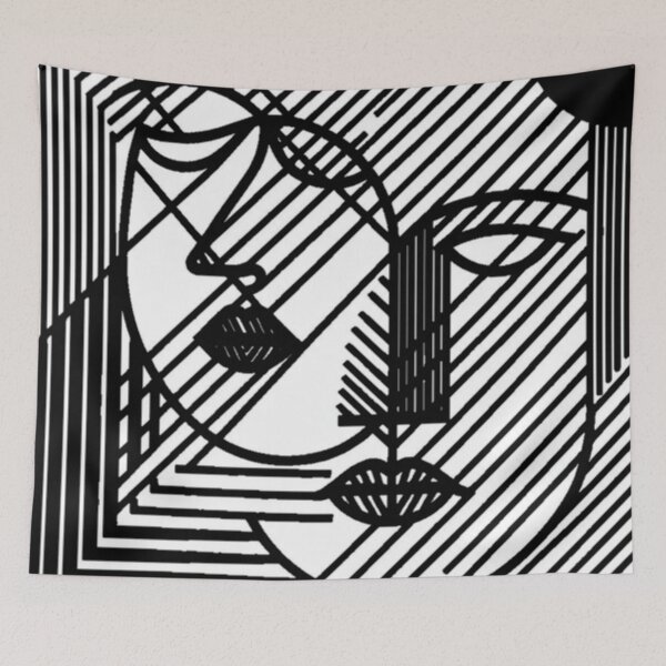 Item preview, Two Abstract Girls designed and sold by SneakkiArt.