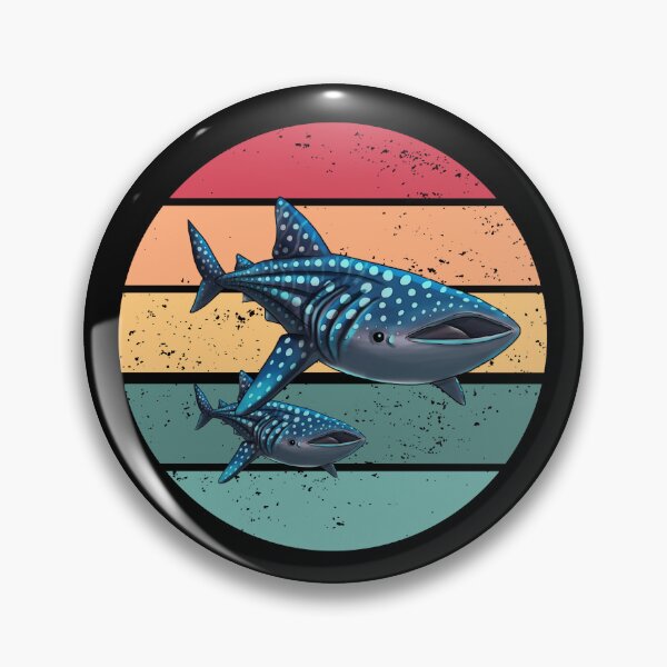 Item preview, Whale Shark Retro Sunset Save The Whale Sharks Gear designed and sold by DynamicDesign.