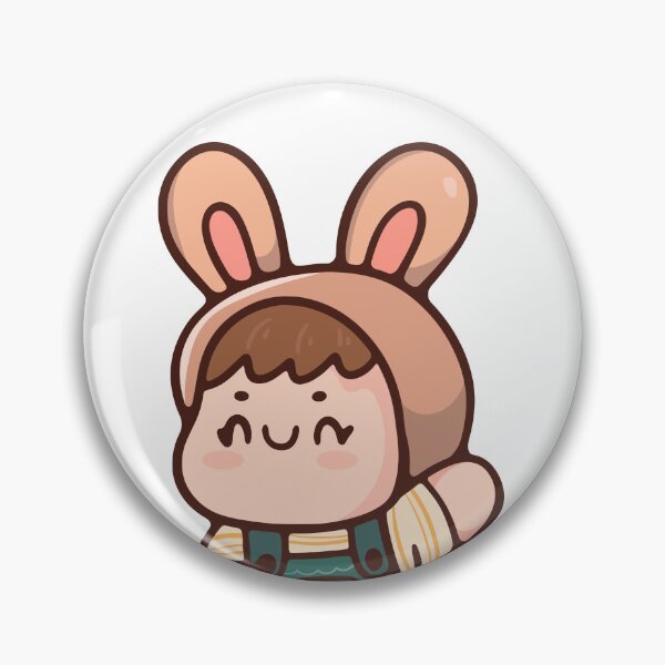 Item preview, cute easter rabbit cute illustration  decorative hand drawn illustration designed and sold by Momixzaaa.