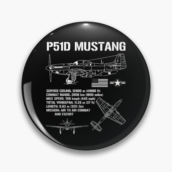 Item preview, P51 Mustang WWII Fighter Specs Military Plane P51 Mustang Gear designed and sold by DynamicDesign.