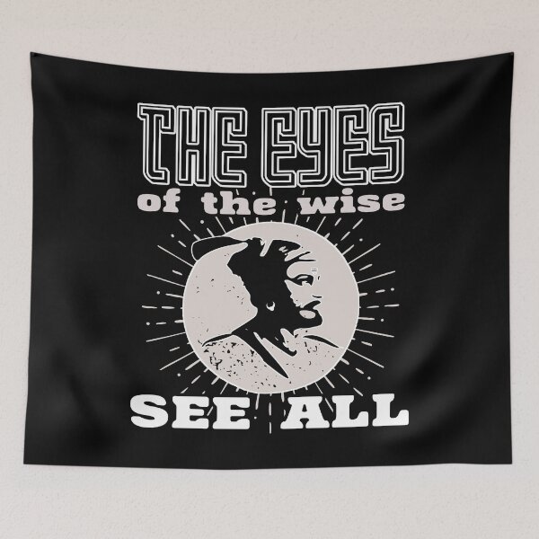 Item preview, The Eyes of the Wise See All: A Sage in Shadow designed and sold by SplashTastic.