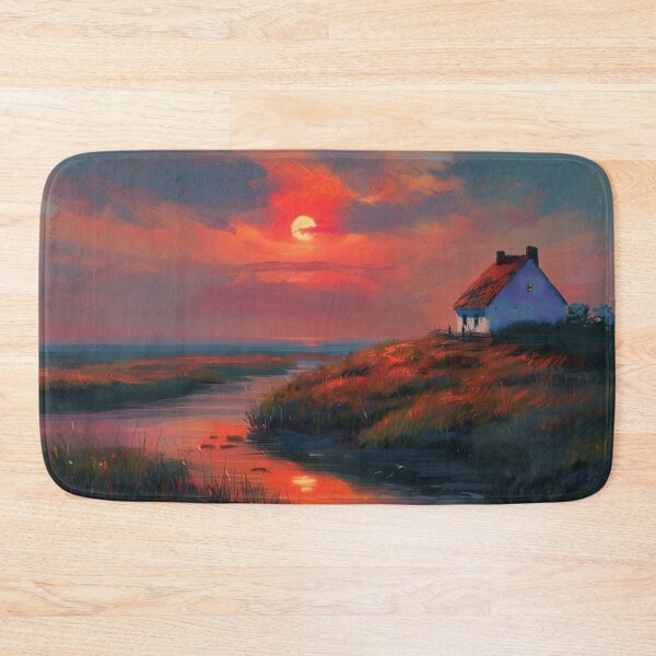 Item preview, Sunset And Small House designed and sold by TorpStore.