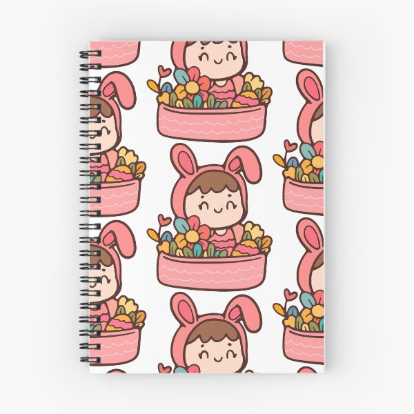 Item preview,  cute easter rabbit cute illustration  decorative hand drawn illustration designed and sold by Momixzaaa.