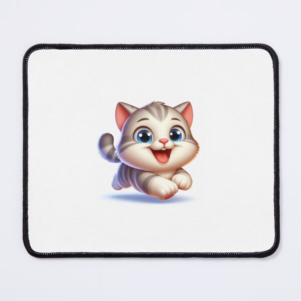 Item preview, Happy Cat Cartoon designed and sold by JoyPhotoArt.