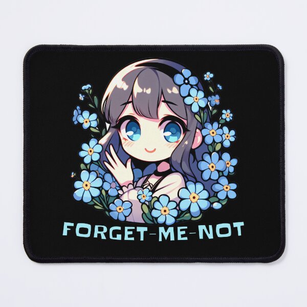 Item preview, Forget-Me-Not designed and sold by Funny Vintage Stickers And T-Shirts.