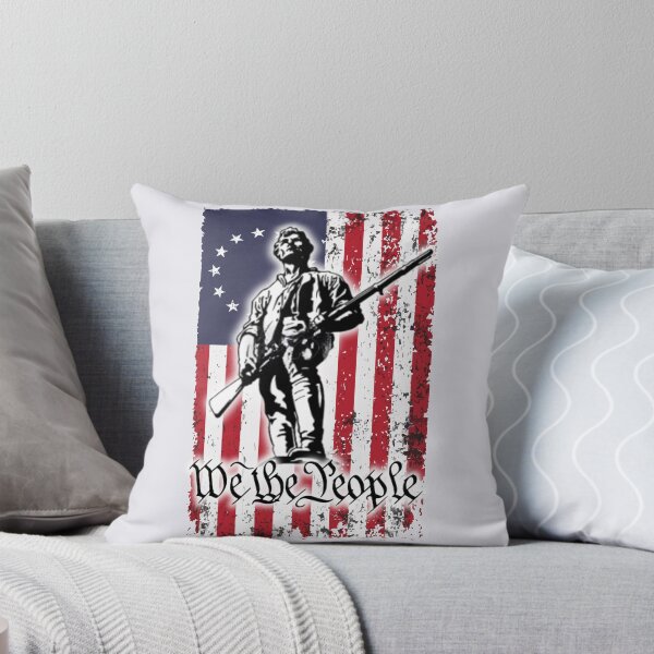 Item preview, Guardian of Liberty: Minute Man Soldier with 'We The People designed and sold by AmericaFreedom.