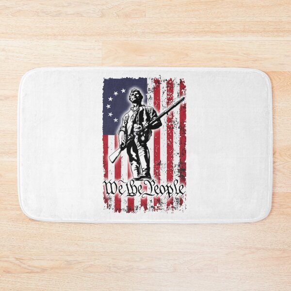 Item preview, Guardian of Liberty: Minute Man Soldier with 'We The People designed and sold by AmericaFreedom.