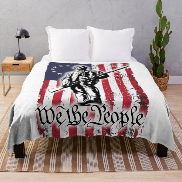 Item preview, Guardian of Liberty: Minute Man Soldier with 'We The People designed and sold by AmericaFreedom.