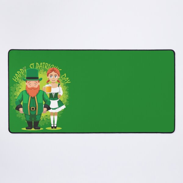Item preview, St Patrick Day Characters Greeting Cards designed and sold by SUPERHERON.