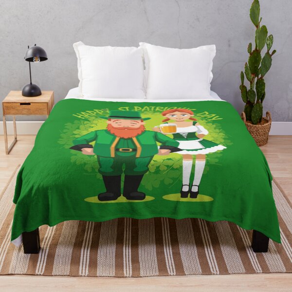 Item preview, St Patrick Day Characters Greeting Cards designed and sold by SUPERHERON.