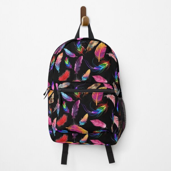Item preview, Bright multicoloured Feather Design designed and sold by MarieSusan.