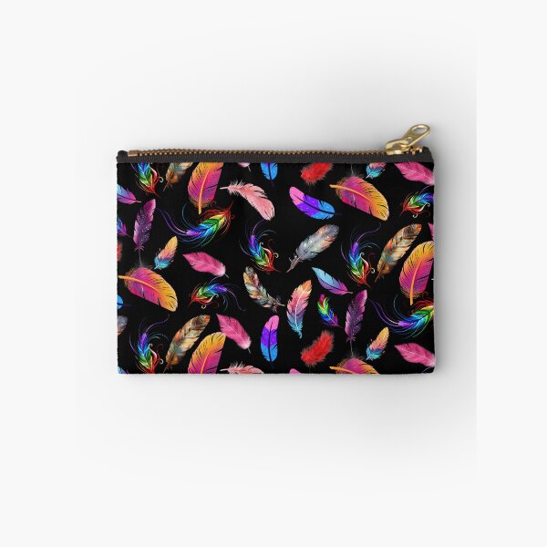 Item preview, Bright multicoloured Feather Design designed and sold by MarieSusan.