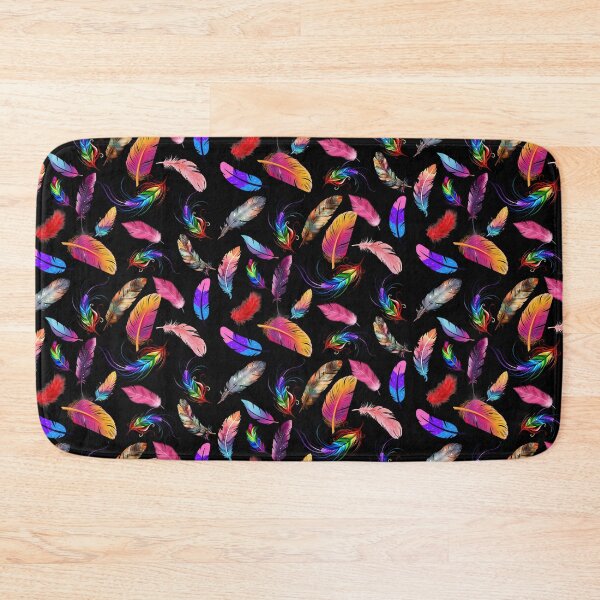 Item preview, Bright multicoloured Feather Design designed and sold by MarieSusan.